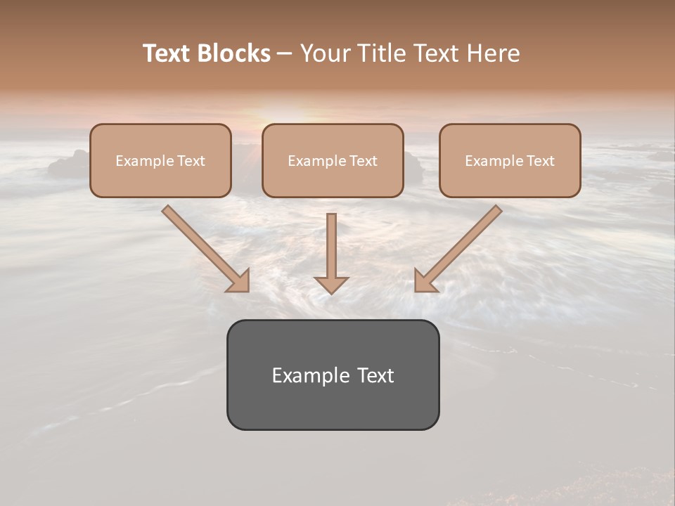 Image Focus Hole PowerPoint Template