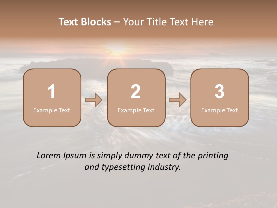 Image Focus Hole PowerPoint Template