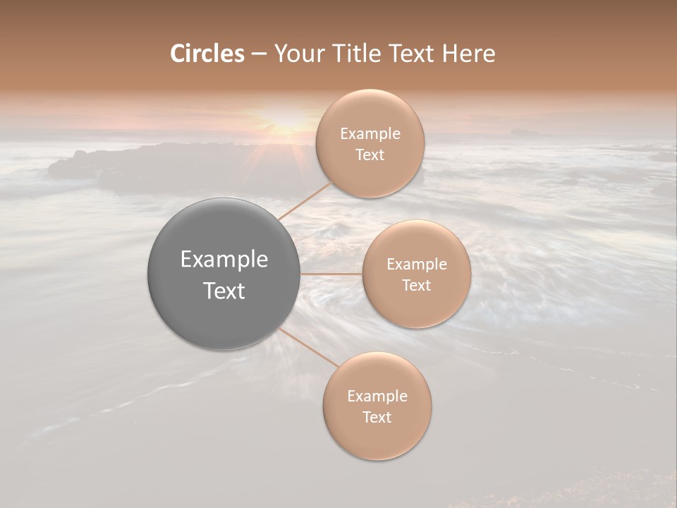 Image Focus Hole PowerPoint Template