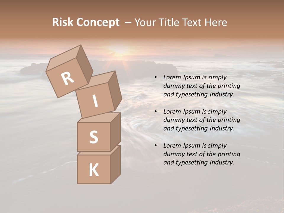 Image Focus Hole PowerPoint Template