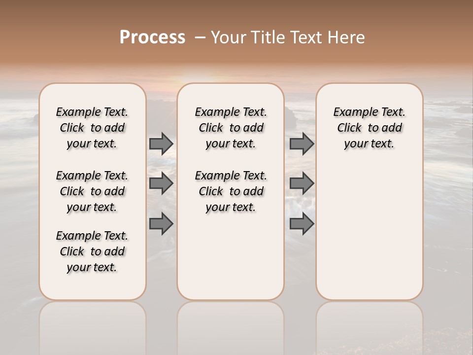 Image Focus Hole PowerPoint Template