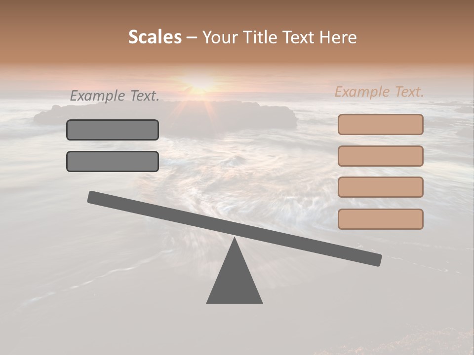Image Focus Hole PowerPoint Template