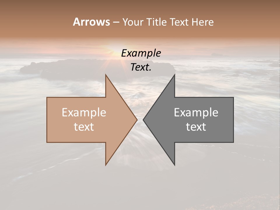 Image Focus Hole PowerPoint Template