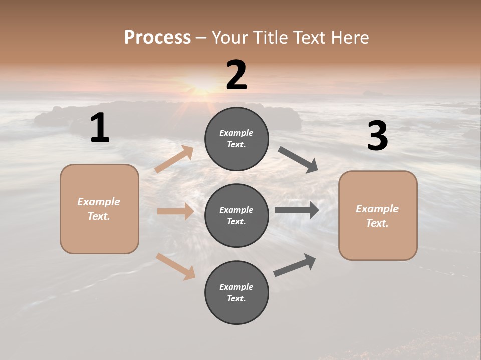 Image Focus Hole PowerPoint Template