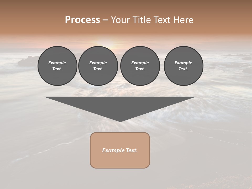 Image Focus Hole PowerPoint Template
