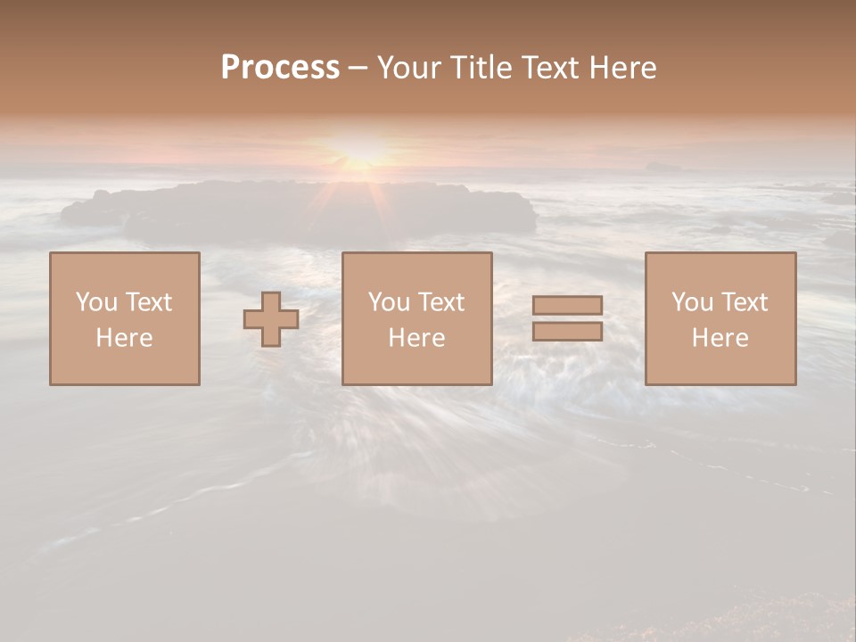 Image Focus Hole PowerPoint Template