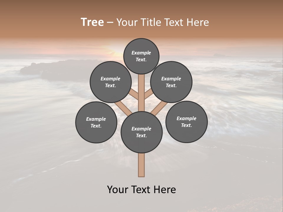 Image Focus Hole PowerPoint Template