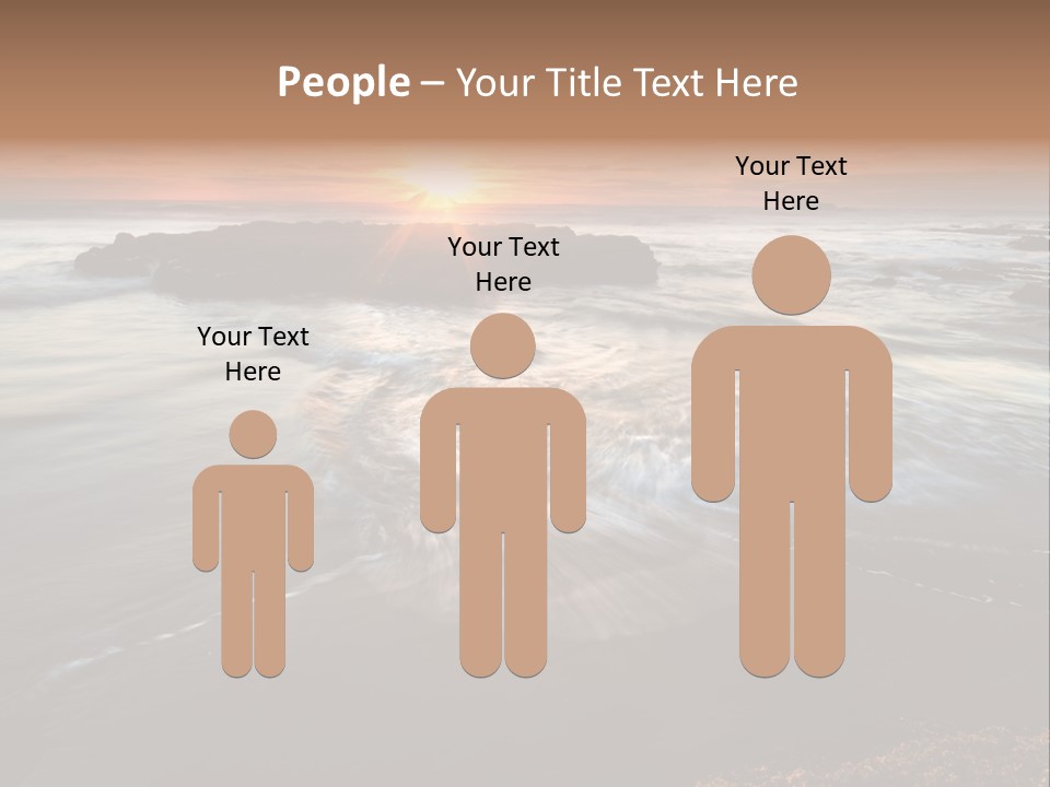 Image Focus Hole PowerPoint Template