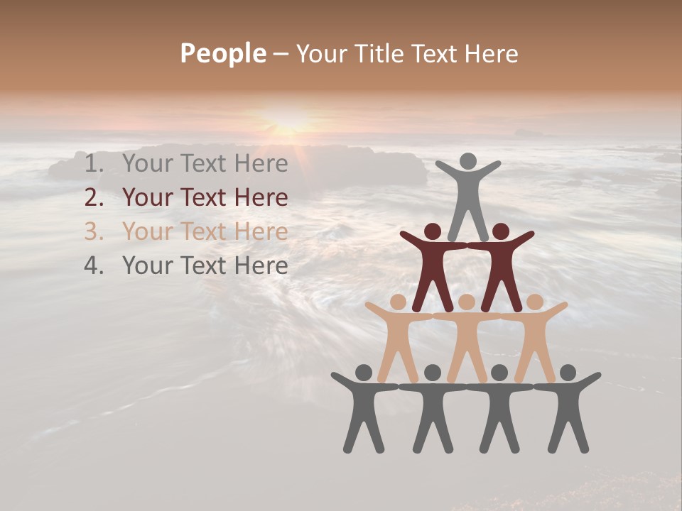 Image Focus Hole PowerPoint Template