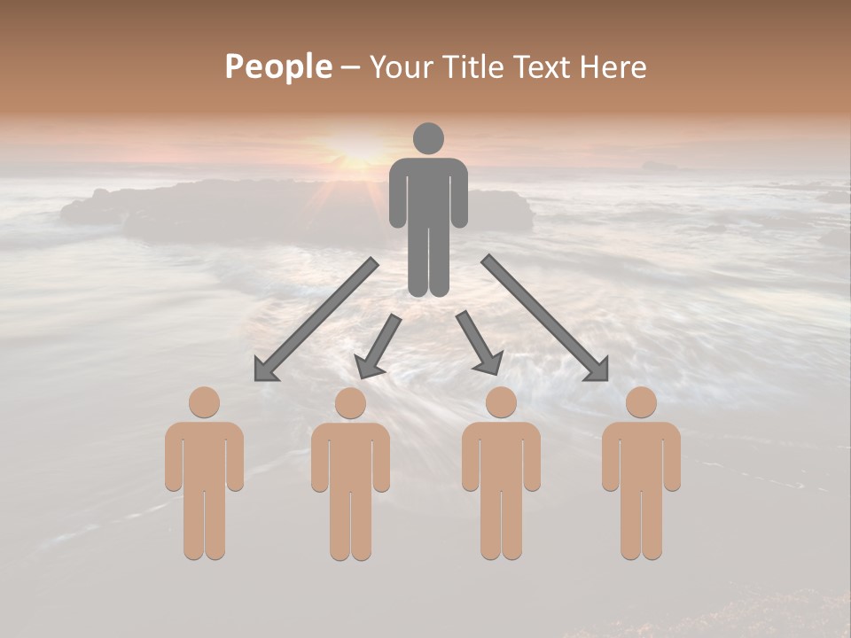 Image Focus Hole PowerPoint Template