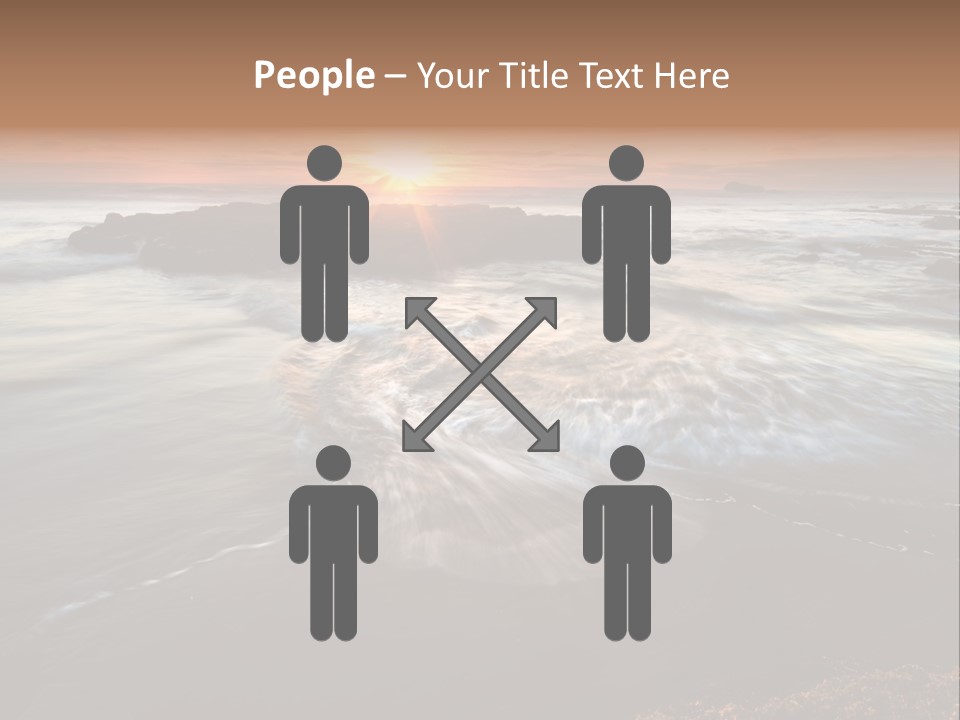 Image Focus Hole PowerPoint Template