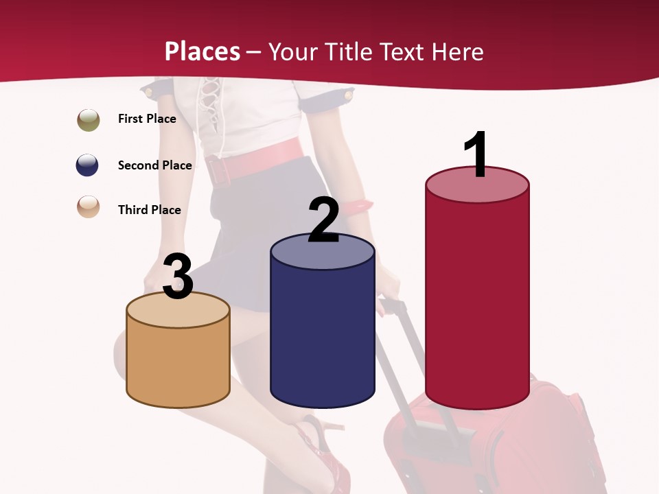 Sexy Coquette Happy PowerPoint Template