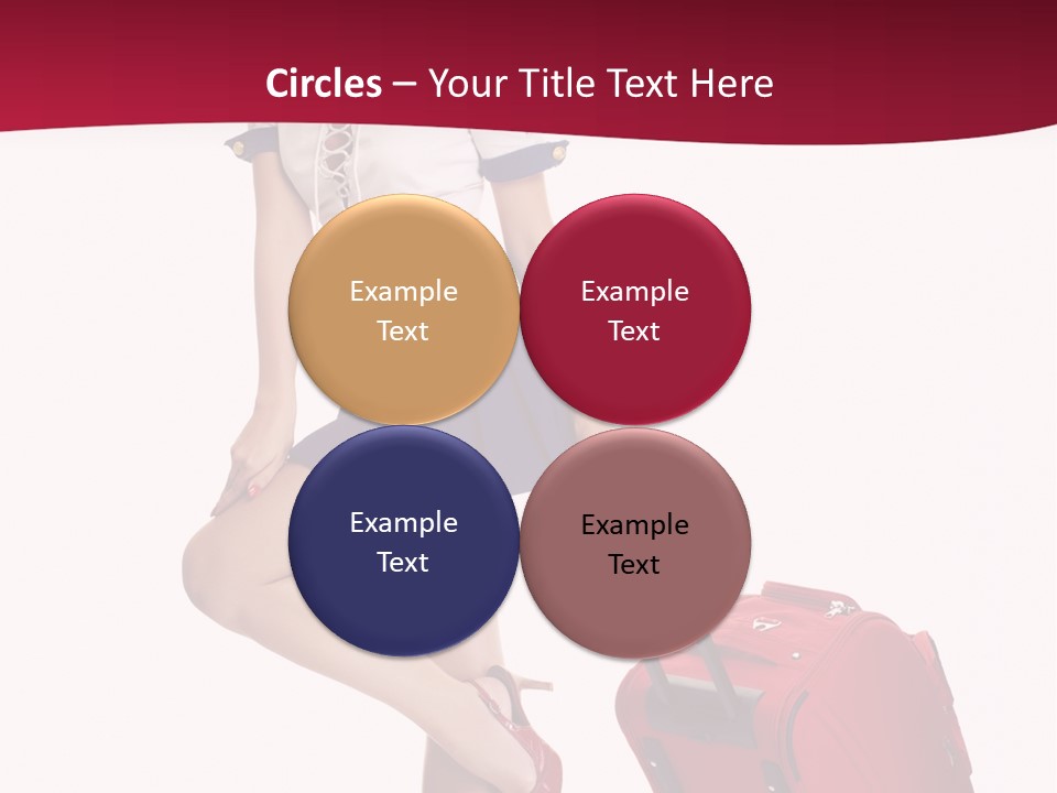 Sexy Coquette Happy PowerPoint Template