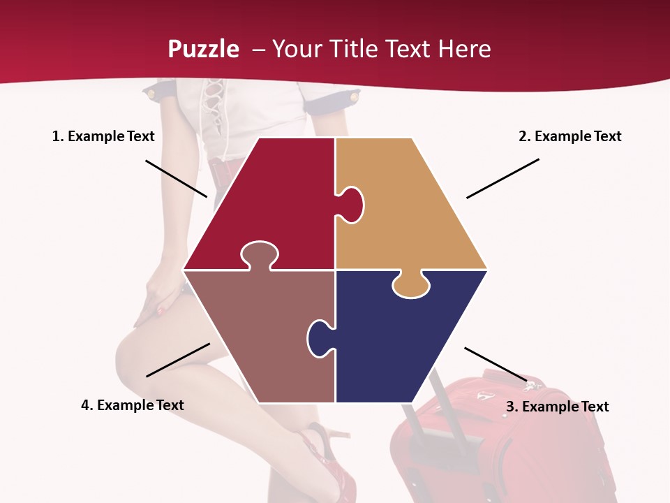 Sexy Coquette Happy PowerPoint Template