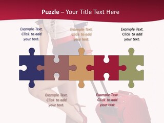 Sexy Coquette Happy PowerPoint Template