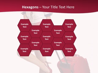 Sexy Coquette Happy PowerPoint Template