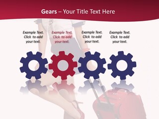 Sexy Coquette Happy PowerPoint Template