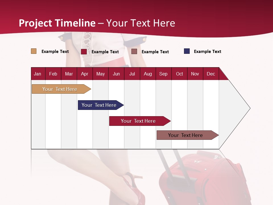 Sexy Coquette Happy PowerPoint Template