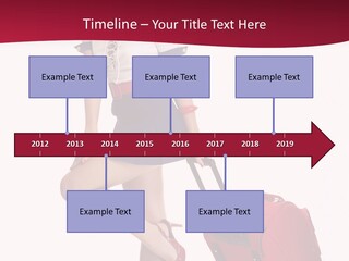 Sexy Coquette Happy PowerPoint Template