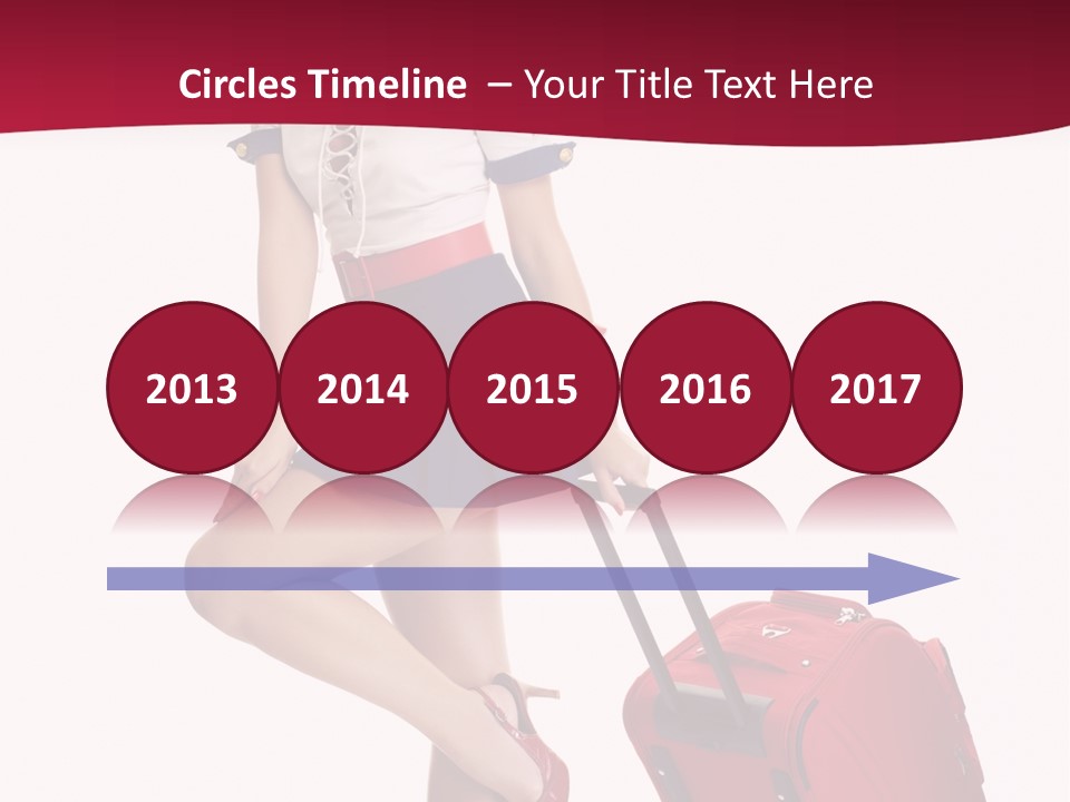 Sexy Coquette Happy PowerPoint Template