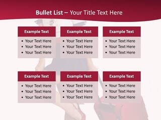 Sexy Coquette Happy PowerPoint Template