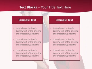 Sexy Coquette Happy PowerPoint Template