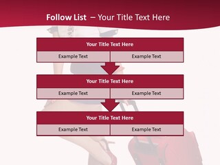 Sexy Coquette Happy PowerPoint Template