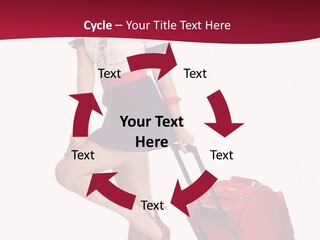 Sexy Coquette Happy PowerPoint Template