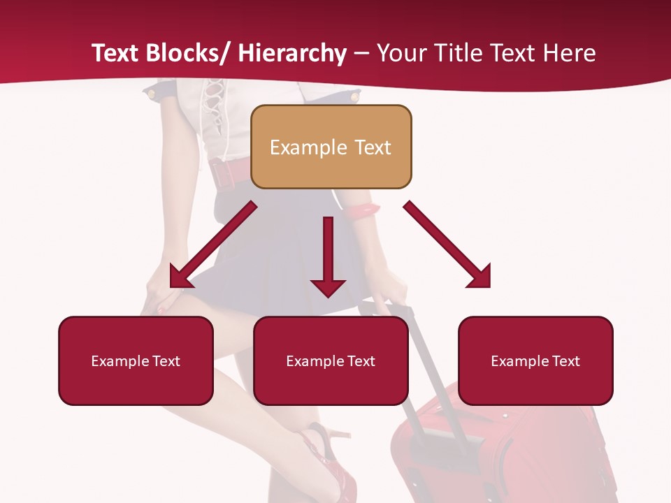 Sexy Coquette Happy PowerPoint Template