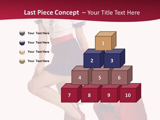 Sexy Coquette Happy PowerPoint Template