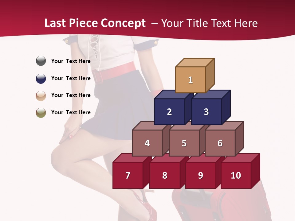 Sexy Coquette Happy PowerPoint Template