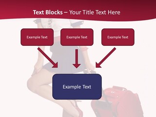 Sexy Coquette Happy PowerPoint Template