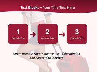 Sexy Coquette Happy PowerPoint Template