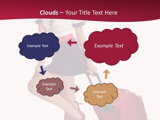 Sexy Coquette Happy PowerPoint Template