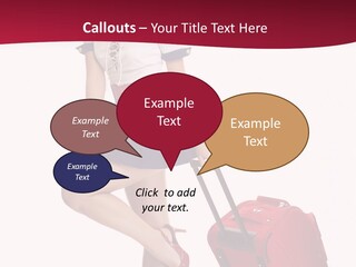 Sexy Coquette Happy PowerPoint Template