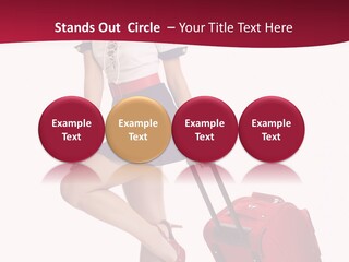 Sexy Coquette Happy PowerPoint Template