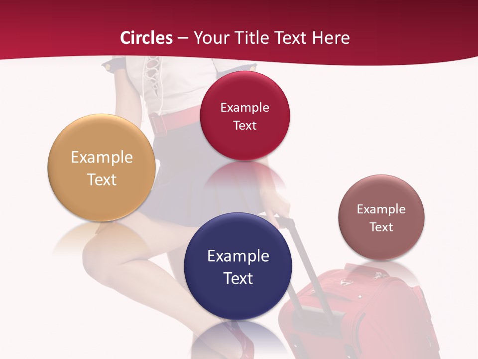 Sexy Coquette Happy PowerPoint Template