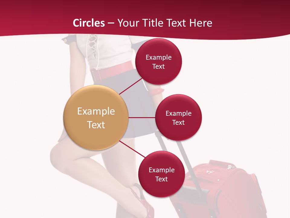 Sexy Coquette Happy PowerPoint Template