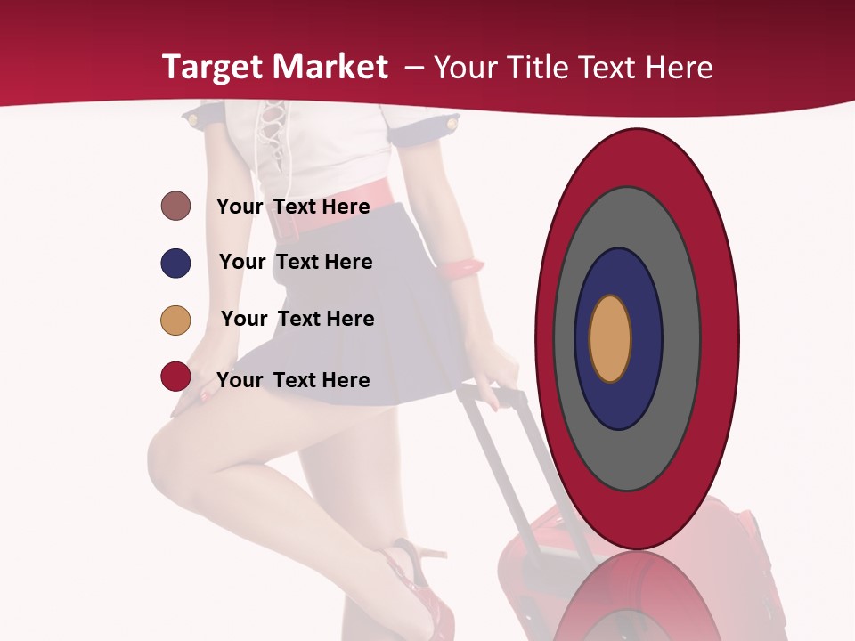 Sexy Coquette Happy PowerPoint Template