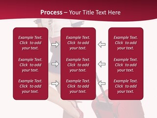 Sexy Coquette Happy PowerPoint Template