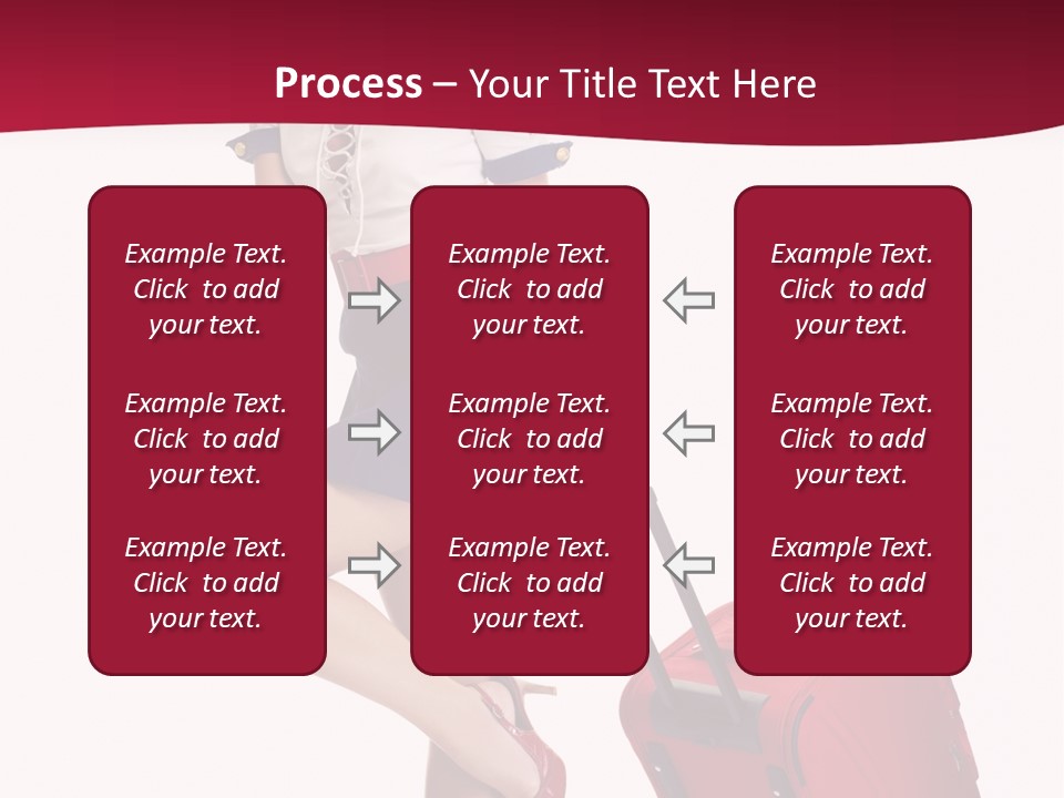 Sexy Coquette Happy PowerPoint Template