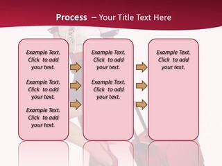 Sexy Coquette Happy PowerPoint Template