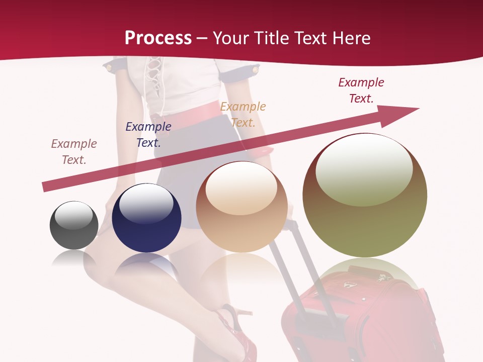 Sexy Coquette Happy PowerPoint Template