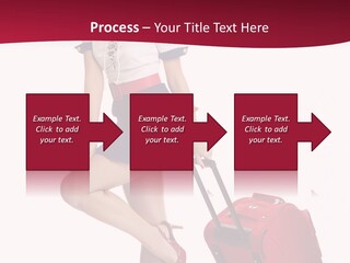 Sexy Coquette Happy PowerPoint Template