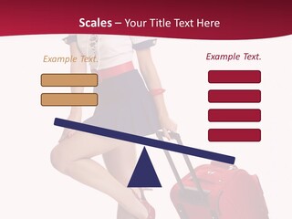 Sexy Coquette Happy PowerPoint Template