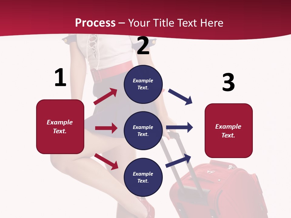 Sexy Coquette Happy PowerPoint Template