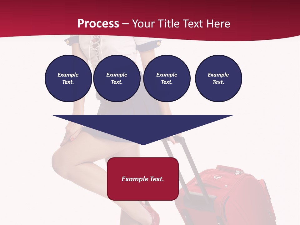 Sexy Coquette Happy PowerPoint Template