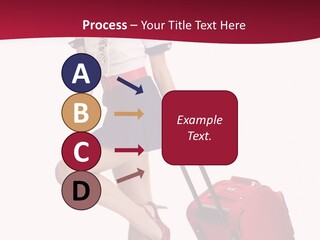 Sexy Coquette Happy PowerPoint Template