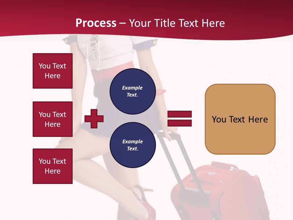 Sexy Coquette Happy PowerPoint Template