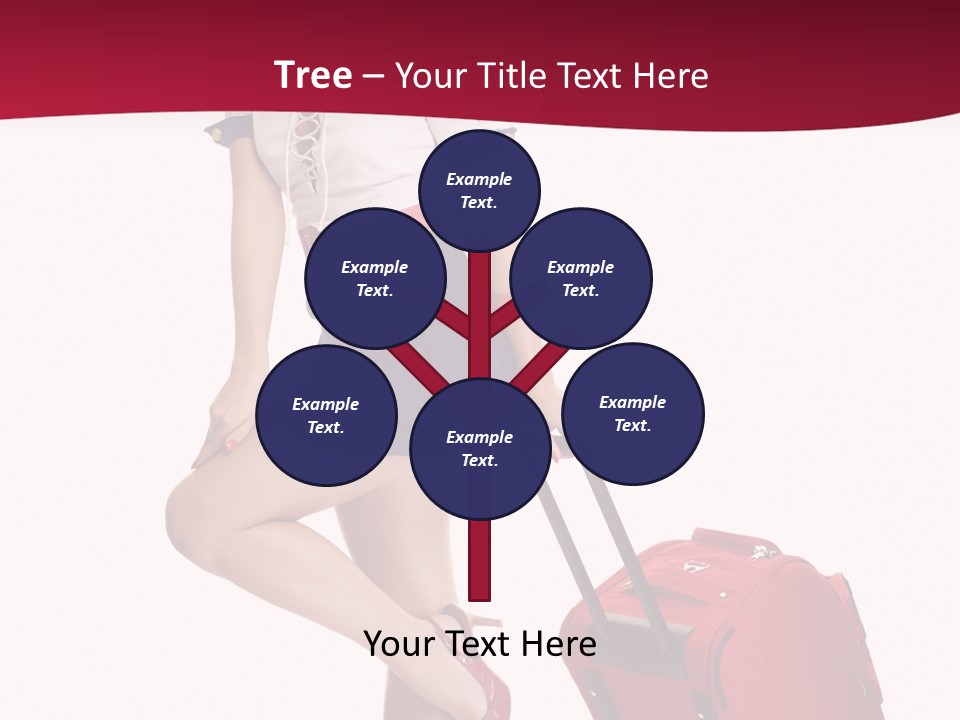 Sexy Coquette Happy PowerPoint Template